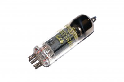 6X4 / EZ90 / 6Z31 Tungsram full-wave rectifier tube 6X4 / EZ90 / 6Z31 Tungsram full-wave rectifier tube
