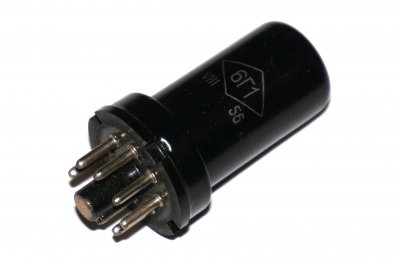 6G1 / 6SR7 Foton double diode-triode tube 6G1 / 6SR7 Foton double diode-triode tube